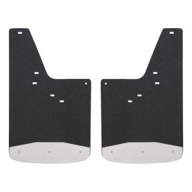 2014-2018 Chevrolet Silverado 1500 Textured Rubber Mud Guards Black Luverne Truck - 251440