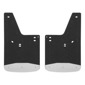 2015-2018 Ford F-150 Textured Rubber Mud Guards Black Luverne Truck - 251520