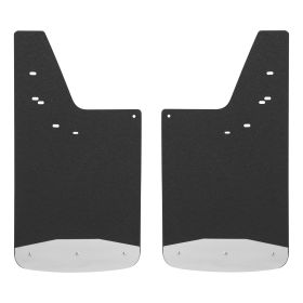 2015-2018 Ford F-150 Textured Rubber Mud Guards Black Luverne Truck - 251523