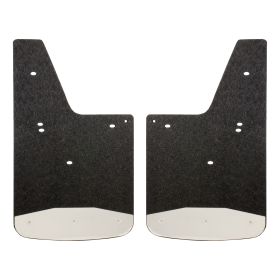 2017-2018 Nissan Titan Textured Rubber Mud Guards Black Luverne Truck - 251660