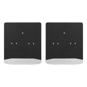 1999-2010 Ford F-350 Super Duty Dually Textured Rubber Mud Guards Black Luverne Truck - 259924