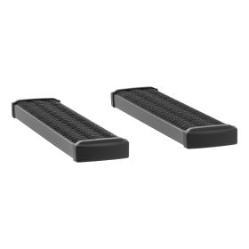 2015-2018 Ford Transit Grip Step 7" Running Boards Black Textured Luverne Truck - 415036-401720