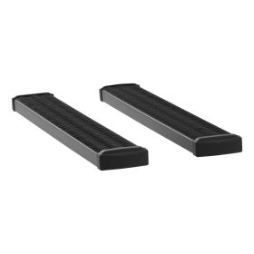 1999-2016 Ford F-250 Super Duty Regular Cab Grip Step 7" Running Boards Black Textured Luverne Truck - 415054-409921
