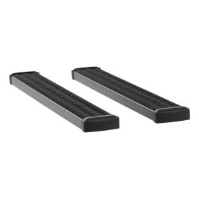 2017-2018 Ford F-250 Super Duty Regular Cab Grip Step 7" Running Boards Black Textured Luverne Truck - 415060-401721