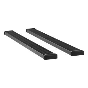 2013-2018 Ram 3500 Regular Cab 8' Box Grip Step 7" Running Boards Black Textured Luverne Truck - 415098-401339