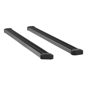2004-2014 Ford F-150 Super Cab Gas SlimGrip 5" Running Boards Black Textured Luverne Truck - 416088-4055120