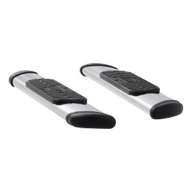 2007-2013 Chevrolet Silverado 1500 Regular Cab Regal 7 Oval Side Steps Polished Luverne Truck - 477054-400711