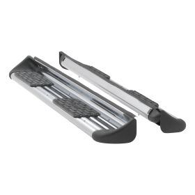 2004-2008 Ford F-150 Super Crew Cab Stainless Steel Side Entry Steps Polished Luverne Truck - 480423