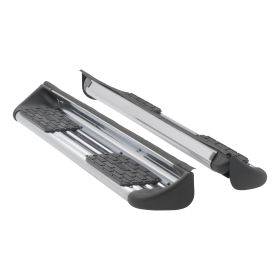 2007-2017 Toyota Tundra Double Cab Stainless Steel Side Entry Steps Polished Luverne Truck - 480752