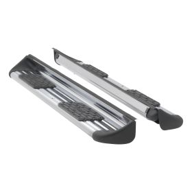 2009-2014 Ford F-150 Super Crew Cab Stainless Steel Side Entry Steps Polished Luverne Truck - 480923