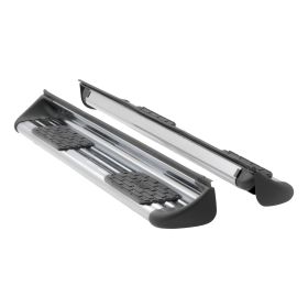 2011-2018 Ram 2500 Mega Cab Stainless Steel Side Entry Steps Polished Luverne Truck - 481036-571632