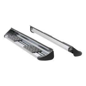 1999-2013 Chevrolet Silverado 1500 Crew Cab Stainless Steel Side Entry Steps Polished Luverne Truck - 481143-581143