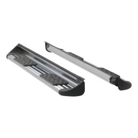 2015-2018 Ford F-150 Super Crew Cab Stainless Steel Side Entry Steps Polished Luverne Truck - 481523-571523