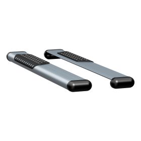 2015-2018 Chevrolet Silverado 2500 HD Regular Cab O-Mega II 6" Oval Side Steps Silver Luverne Truck - 583054-571741