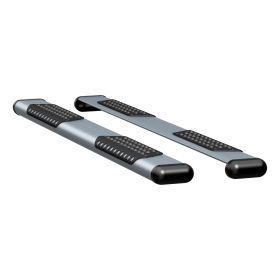 2015-2018 Chevrolet Colorado Ext Cab O-Mega II 6" Oval Side Steps Silver Luverne Truck - 583072-571515