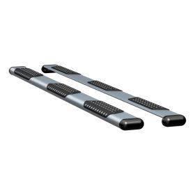 2015-2018 Ford F-150 Super Crew Cab 5'6" Box O-Mega II 6" Oval Side Steps Silver Luverne Truck - 583102-571529