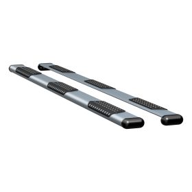 2017-2018 Ford F-250 Super Duty Super Cab 8' Box O-Mega II 6" Oval Side Steps Silver Luverne Truck - 583114-571729
