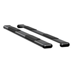 2014-2018 Chevrolet Silverado 1500 Double Cab 5'9" Box O-Mega II 6" Oval Side Steps Black Textured Luverne Truck - 584088-571447