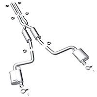 2011 Dodge Challenger MagnaFlow Cat Back Exhaust System - 15099