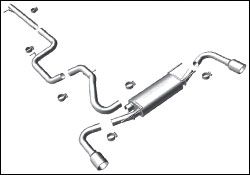 2010-2011 Mazda 3 MagnaFlow Cat Back Exhaust System - 15497