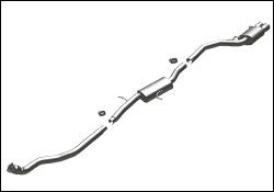 2009-2011 Audi A4 Quattro MagnaFlow Cat Back Exhaust System - 15519