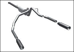 2009-2010 Dodge Dakota MagnaFlow Cat Back Exhaust System - 15523