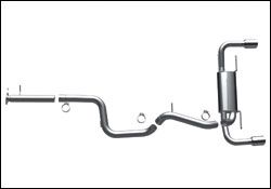 2010-2011 Mazda 3 Mazdaspeed MagnaFlow Cat Back Exhaust System - 15557