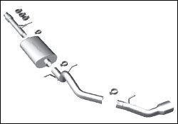 2010-2011 GMC Yukon XL 1500 MagnaFlow Cat Back Exhaust System - 15569