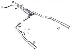 2010-2011 Nissan Titan MagnaFlow Cat Back Exhaust System - 15582