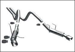 2011 Ford Mustang MagnaFlow Cat Back Exhaust System - 15592