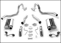 1987-1993 Ford Mustang GT MagnaFlow Cat Back Exhaust System - 15632