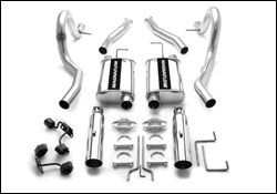 1994-1998 Ford Mustang MagnaFlow Cat Back Exhaust System - 15638