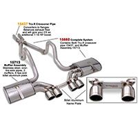 1997-2004 Chevrolet Corvette MagnaFlow Cat Back Exhaust System - 15660