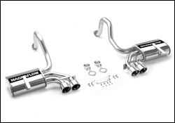 1997-2004 Chevrolet Corvette MagnaFlow Axle Back Exhaust System - 15713