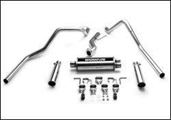 1999-2002 Chevrolet Silverado 1500 MagnaFlow Cat Back Exhaust System - 15753