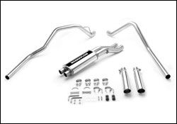 2003-2007 Chevrolet Silverado 1500 HD MagnaFlow Cat Back Exhaust System - 15828