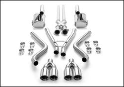 2005-2011 Chevrolet Corvette Grand Sport MagnaFlow Cat Back Exhaust System - 158