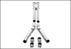 2005-2008 Chevrolet Corvette Base MagnaFlow Cat Back Exhaust System - 15885