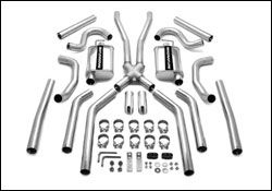 1964-1967 Chevrolet El Camino MagnaFlow Crossmember Back Exhaust System - 15893