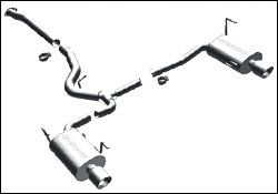 2010 Subaru Legacy 2.5GT MagnaFlow Cat Back Exhaust System - 16377