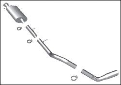 2010-2011 Ford Expedition EL Eddie Bauer MagnaFlow Cat Back Exhaust System - 163