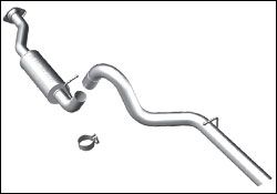 2004-2006 Jeep Wrangler Unlimited MagnaFlow Cat Back Exhaust System - 16389