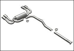 2010-2011 Hyundai Genesis Coupe MagnaFlow Cat Back Exhaust System - 16478