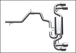 2009-2011 Audi TT Quattro S MagnaFlow Cat Back Exhaust System - 16491