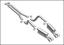 2006-2011 Chevrolet Corvette Z06 MagnaFlow Cat Back Exhaust System - 16495