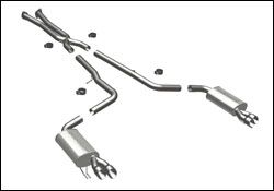 2009-2011 Hyundai Genesis 4.6 MagnaFlow Cat Back Exhaust System - 16497