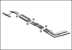 2004-2008 Ford F-150 Harley-Davidson Edition MagnaFlow Cat Back Exhaust System -