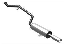 1984-1985 BMW 318i MagnaFlow Cat Back Exhaust System - 16530