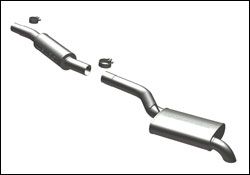 1999-2000 BMW 540i MagnaFlow Cat Back Exhaust System - 16556
