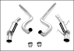 2010 Ford Mustang MagnaFlow Cat Back Exhaust System - 16572